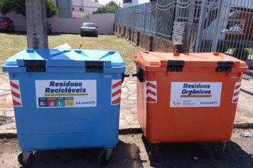 Contentores de lixos incendiados já foram substituídos pela Prefeitura