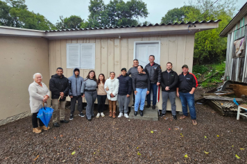ADMINISTRAÇÃO MUNICIPAL PARTICIPA DE ENTREGA DE UM NOVO LAR A FAMÍLIA DE SOLEDADE