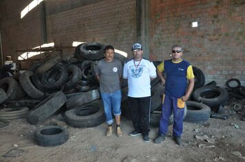 1 tonelada de pneus descartados são recolhidos em Soledade