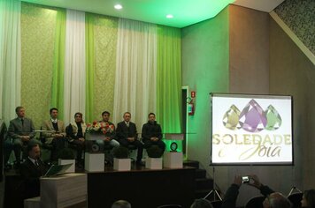 Prefeito Cattaneo participa do coquetel de lançamento da feira Soledade é Jóia