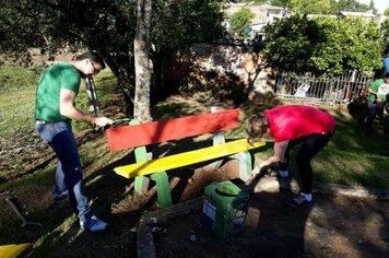 Projeto Soledade Limpa: Bairro Farroupilha recebe revitalização de praça pública