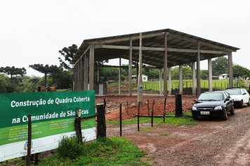 COMUNIDADE DE SÃO LUCAS RECEBE QUADRA COBERTA COM INVESTIMENTO SUPERIOR A R$ 543 MIL