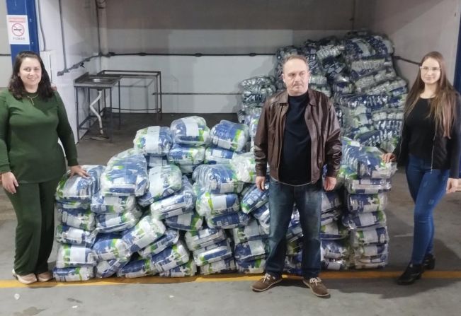 Soledade recebe 3,7 mil quilos leite em pó doados pela CONAB