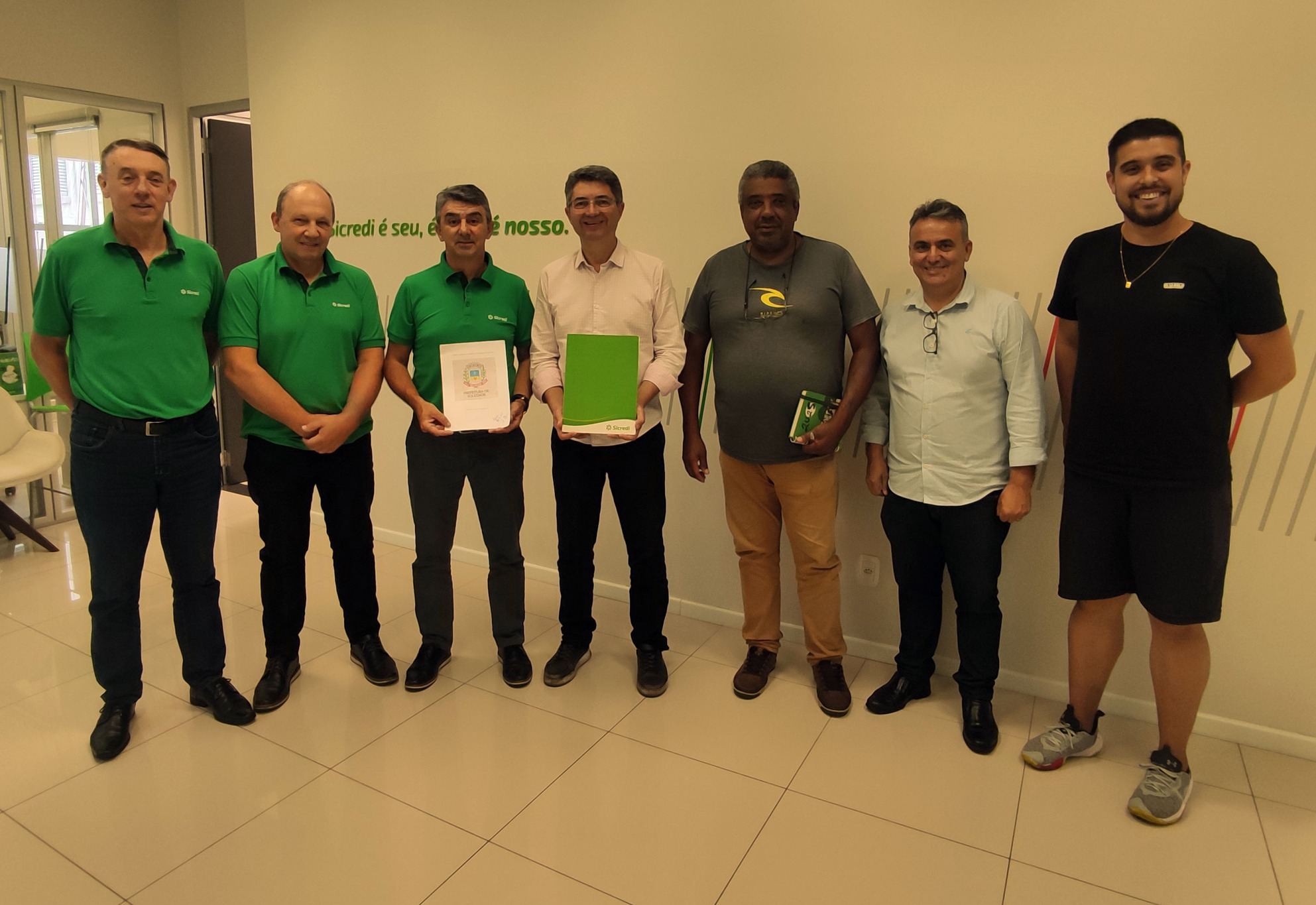 RENOVADA PARCERIA COM SICREDI BOTUCARAÍ PARA O CAMPEONATO MUNICIPAL DE FUTEBOL DE CAMPO