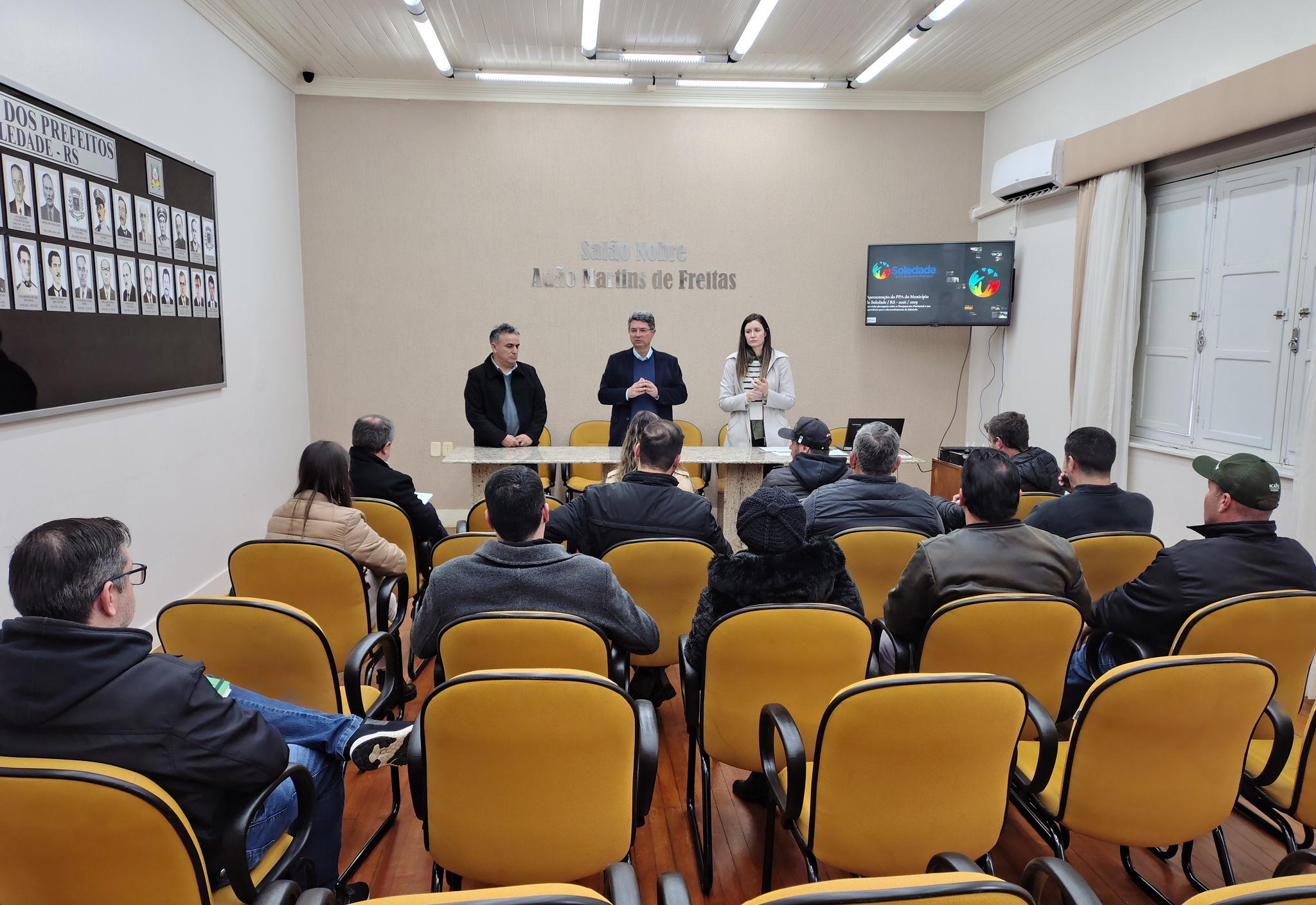 MUNICÍPIO DE SOLEDADE REALIZA AUDIÊNCIA PÚBLICA PARA APRESENTAR O PPA 2026/2029