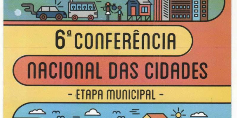 Etapa Municipal da 6ª Conferência Nacional das Cidades será realizada quinta-feira em Soledade
