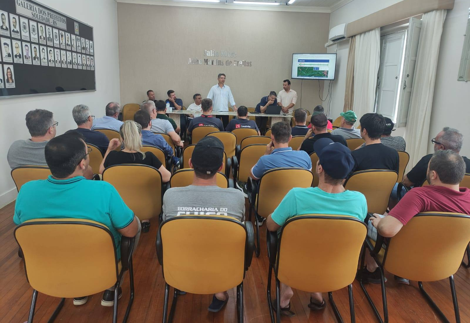 Executivo Soledadense realiza reunião para analisar reivindicações referentes as obras de duplicação da BR-386