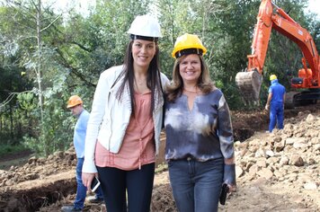 ADMINISTRAÇÃO VISITA OBRAS DA NOVA ADUTORA DA CORSAN