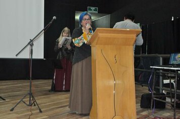 Vice-Prefeita Marilda Borges Corbelini participa da palestra do Tradicionalista Rogério Bastos em Soledade