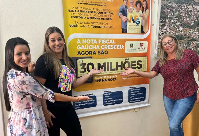 Sorteio Municipal do Nota Fiscal Gaúcha premia mais dois consumidores