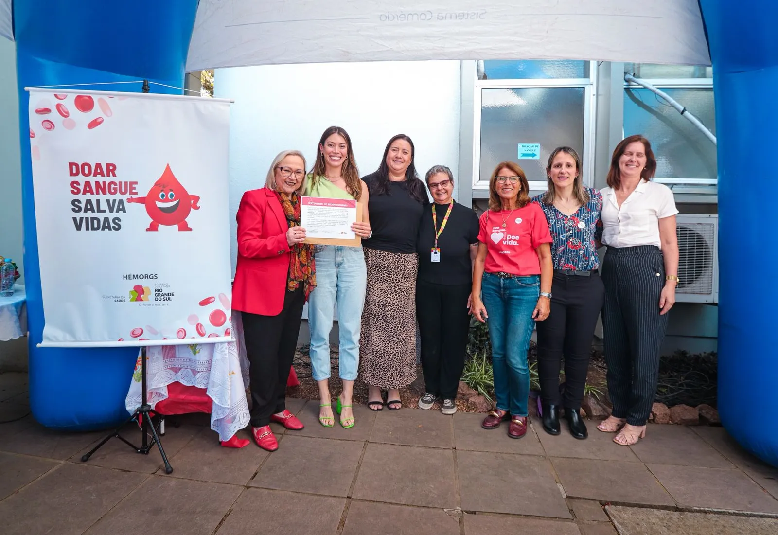 SOLEDADE É HOMENAGEADA PELO ESTADO POR PARCERIA NAS AÇÕES DE DOAÇÃO DE SANGUE