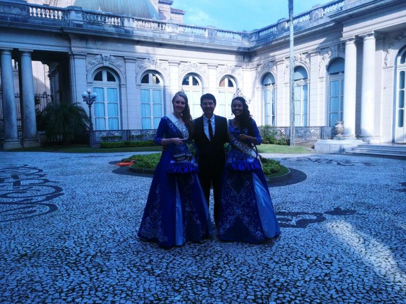 PREFEITO CATTANEO DIRIGENTES DA APROSOL E CORTE VISITAM GOVERNADOR SARTORI