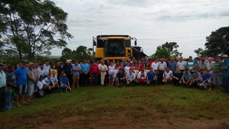 Abertura da colheita é realizada no interior de Soledade